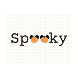 mickey pumpkin png | spooky png | halloween design | halloween png | fall png | mickey ears png | mickey png | digital d