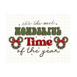 most wonderful time of the year mickey minnie christmas wreath png | christmas minnie png | mickey minnie christmas desi