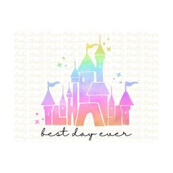 best day ever png | watercolor castle png | castle png| best day ever sublimation | watercolor castle sublimation| digit