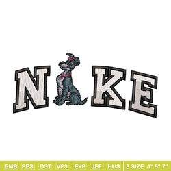 nike x dog embroidery design, dog embroidery, nike design, embroidery shirt, embroidery file, digital download