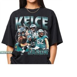 jason kelce shirt, vintage 90s center homage,  retro classic graphic, tee bootleg ,best seller unisex ,sport sweatshirt