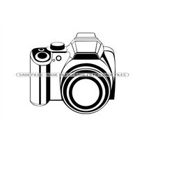 camera outline 2 svg, camera svg, photography, photo camera, camera clipart, camera files for cricut, cut files for silh