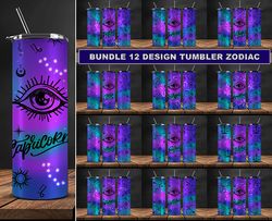 zodiac bundle 20 oz skinny tumbler ,zodiac tumbler wrap, 20oz skinny tumbler png, zodiac wrap 51