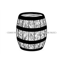 barrel svg, wine svg, beer svg, wood barrel svg, barrel clipart, barrel files for cricut, barrel cut files for silhouett