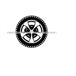 wheel svg, car tire svg, car wheel svg, wheel clipart, wheel files for cricut, wheel cut files for silhouette, png, dxf