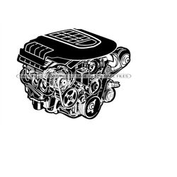 car engine 3 svg, mechanic svg, car engine clipart, car engine files for cricut, car engine cut files for silhouette, pn