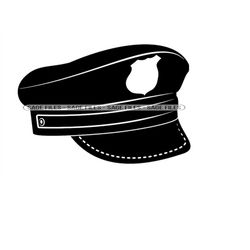 police hat 2 svg, police svg, police hat clipart, police hat files for cricut, police hat cut files for silhouette, png,