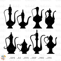 old antique jug svg oriental jug silhouette, old jug cricut, stencil templates, clipart png