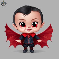cute baby dracula sublimation png download