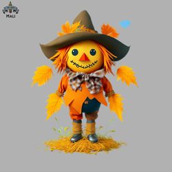 cute baby scarecrow sublimation png download