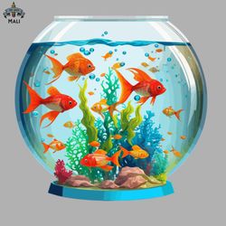 aquarium fish tank sublimation png download