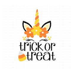 halloween unicorn svg, halloween svg, trick or treat svg, digital download, cut file, sublimation, clip art (svg/png/dxf