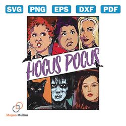 retro hocus pocus characters disney witches png download