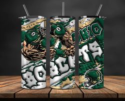 football mascot colleges 3d tumbler skinny , football tumbler png ,nfl tumbler wrap 06