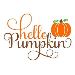 hello pumpkin svg, fall door sign svg, pumpkin sign svg, digital download, cut file, sublimation, clip art (individual s