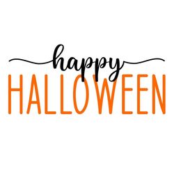 happy halloween svg, farmhouse halloween sign svg, digital download, cut file, sublimation, clip art (svg/dxf/png/jpeg f