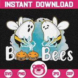 boo bees halloween png, ghost png for sublimation, halloween boo bees t-shirt design, print, digital download
