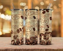 coffee tumbler wrap , 20oz skinny tumbler sublimation png, coffee tumbler wrap 21