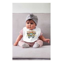 wild child baby bib, personalized bibs for babies & infants, custom baby bibs, baby shower gift