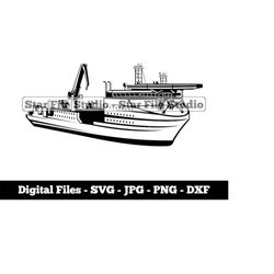 cable lay vessel 2 svg, ship svg, sea vessel svg, cable lay vessel png, cable lay vessel jpg, cable lay vessel files, cl