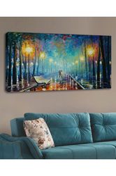 landspace wall decor, canvas painting, home decor, home art, handicraft, canvas painting art, digital printing