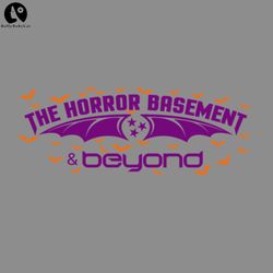 the horror basement  beyond halloween purple t-shirt halloween png download