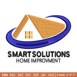 smart solution embroidery design, logo embroidery, emb design, embroidery shirt, embroidery file, digital download