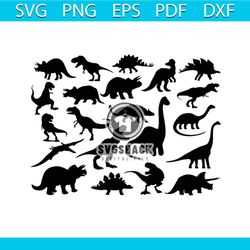 dinosaurs bundle svg, animal svg, american dinosaur svg, many kind of american dinosaur svg, strong animal svg, funny an