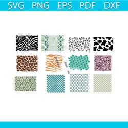 animal print svg, animal svg, leopard print svg, zebra print svg, tiger print svg, dragon svg, mermaid print svg, giraff