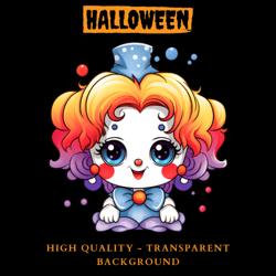 halloween clipart - transparent background - high quality - commercial use - digital download