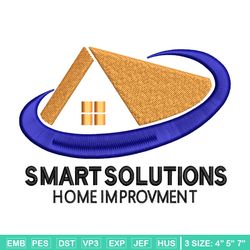 smart solution embroidery design, logo embroidery, emb design, embroidery shirt, embroidery file, digital download