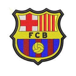 fc barcelona logo embroidery design, logo embroidery, logo design, embroidery shirt, football shirt, instant download