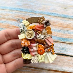 magnet miniature charcuterie board halloween souvenir party