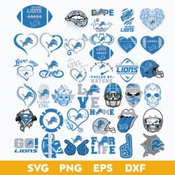 detroit lions svg bundle, detroit lions svg, nfl svg, sport svg, fpl.