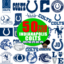 54 indianapolis colts svg bundle for cricut, colts nfl team logo svg png