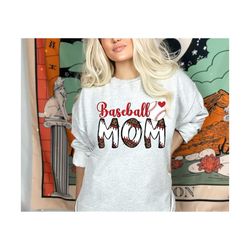 baseball mom png, royal red baseball, sublimation design | transparent png, baseball mom digital download png