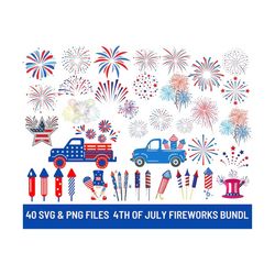 fireworks png 4th of july firework 40 files digital download fireworks 2022 png svg elements fireworks clipart independe