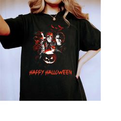 halloween killers shirt, horror movie shirt, horror characters halloween shirt, funny halloween tee michael myers, fredd