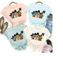 groot and stitch shirts, disney stitch shirt, groot stitch, baby yoda shirt, baby yoda disney ears, stitch and groot gro