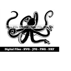 octopus 5 svg, octopus svg, sea creatures svg, octopus files for cricut, octopus png, octopus jpg, octopus files, octopu