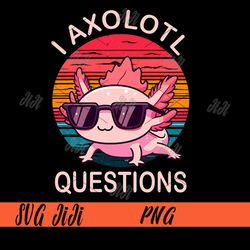 funny i axolotl questions png, salamander axolotl png, axolotl png