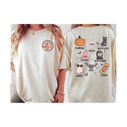 retro things that make me happy png, halloween sublimation digital design download, cute halloween png, spooky season pn