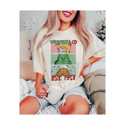 retro christmas png, christmas png, trendy christmas shirt design, whovllee university christmas sublimation png, christ