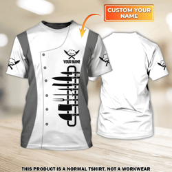 personalized chef 3d tshirt - funny cook gift chef dad shirt