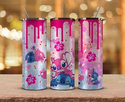 stitch starbucks tumbler wrap, stitch  png, stitch tumbler png 11