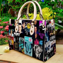 blink-182 leather bag,blink-182 lovers handbag,blink-182 bags and purse