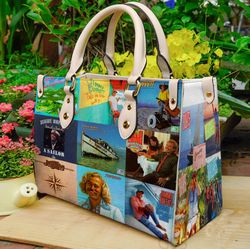 jimmy buffett leather bags, jimmy buffett lovers handbag, jimmy buffett women bag and purses