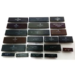 21x kr580xx - ussr soviet russian clones of intel 8080 8080a cpu chip set rarest chipset