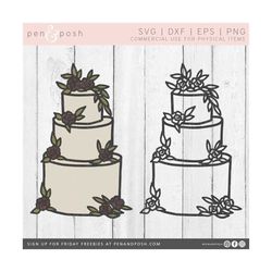 wedding cake - wedding cake svg - wedding cake cut files - wedding - wedding svg - wedding cut files for cricut - digita