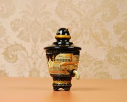 st petersburg samovar box miniature lacquer art